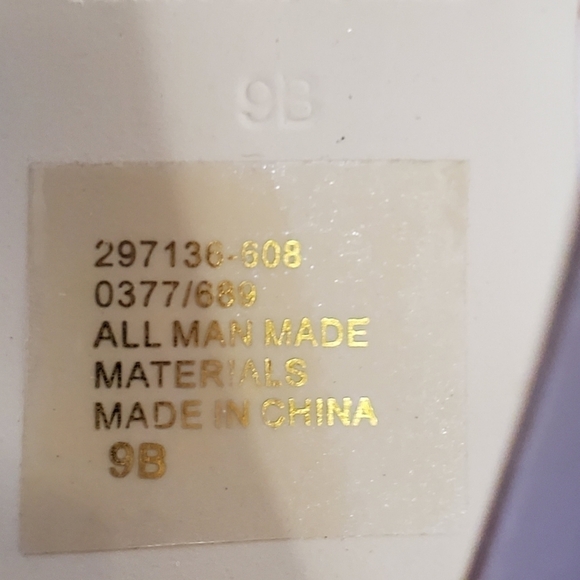 Colin Stuart Stiletto Sandals Mesh Panels Ankle Strap Neutral Size 9 - Picture 13 of 15